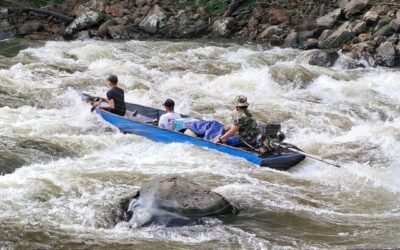 Patroli Penjagaan Bersama Masyarakat di Resort Sungai Bahau Wilayah Long Tua